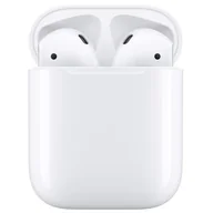 Słuchawki - Apple AirPods MV7N2ZM-A - miniaturka - grafika 1