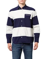 Koszule męskie - GANT Koszula męska, niebieski (Classic Blue), XXL - miniaturka - grafika 1