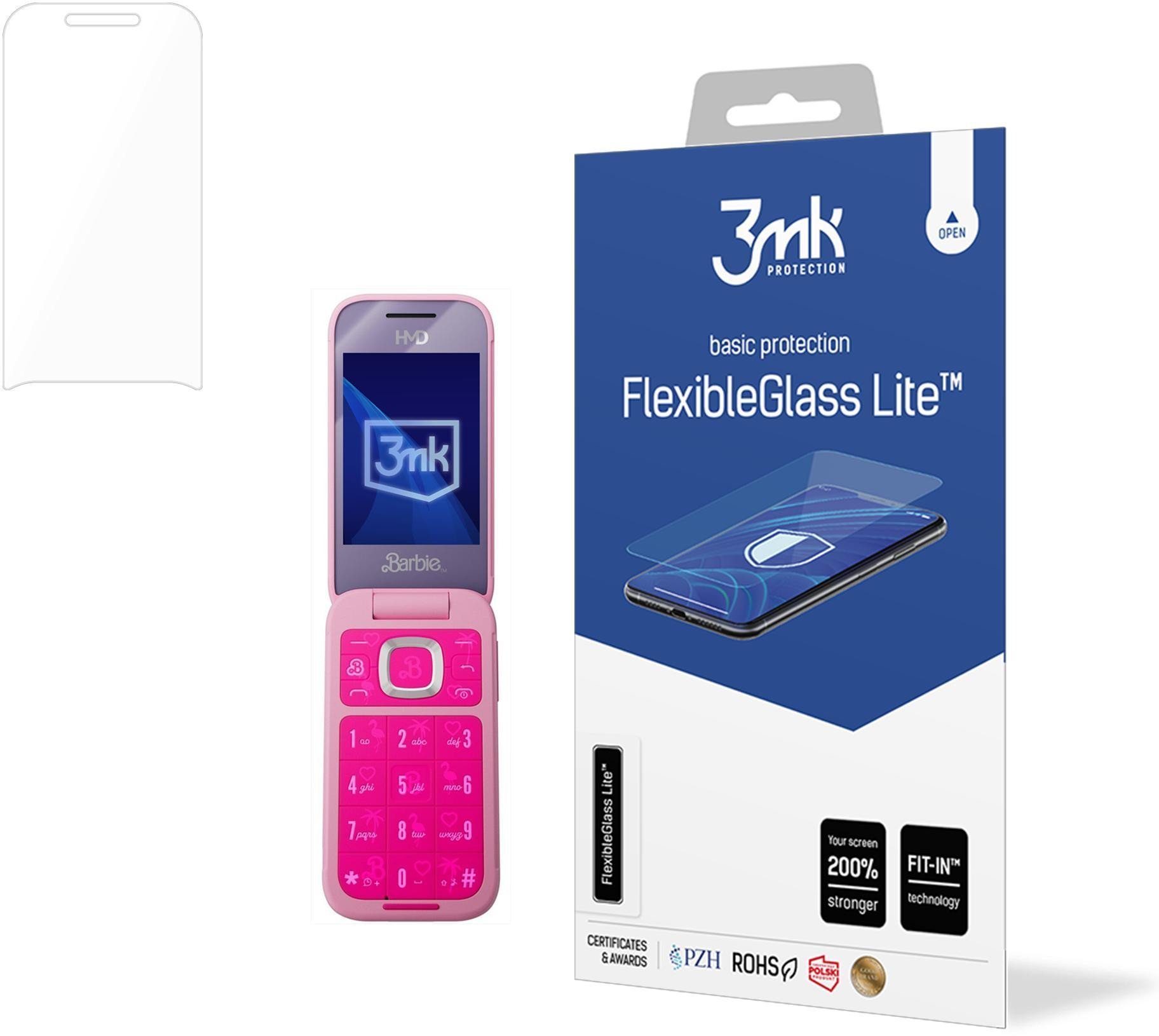 HMD BARBIE PHONE - 3MK FLEXIBLEGLASS LITE