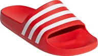 Klapki i japonki damskie - Adidas, Klapki damskie, Adilette Aqua, czerwony, rozmiar 46 - miniaturka - grafika 1