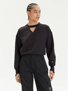 Champion Bluza 117345 Czarny Custom Fit - Bluzy damskie - miniaturka - grafika 1