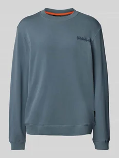 Bluza z nadrukiem z logo model ‘SOVANA’ - Bluzy męskie - miniaturka - grafika 1