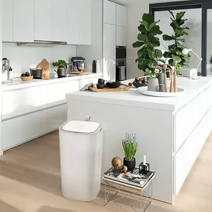 FENIKS EKO z czujnikiem Morandi Smart 30 L biały 8713631192083 - Kosze na śmieci - miniaturka - grafika 1
