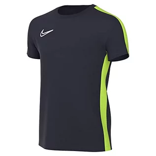 Koszulki i topy damskie - Nike Krótki rękaw Soccer Top Y Nk Df Acd23 Top Ss, obsydian/Volt/White, DR1343-452, XL - grafika 1