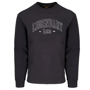 LEE LEGENDARY SWS BLACK L80DEJ01 3xl - Bluzy męskie - miniaturka - grafika 1
