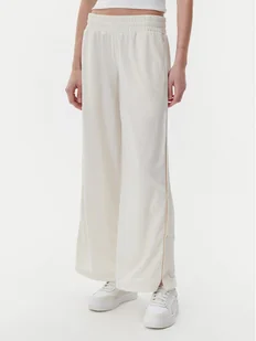 Puma Spodnie dresowe Ess 629804 Beżowy Wide Leg - Spodnie sportowe damskie - miniaturka - grafika 1