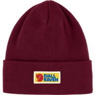 Czapki damskie - Czapka zimowa Fjallraven Vardag Classic Beanie - bordeaux red - miniaturka - grafika 1