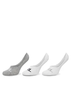 LAUREN RALPH LAUREN Zestaw 3 par stopek męskich 454972832002 Biały - Skarpetki męskie - miniaturka - grafika 1