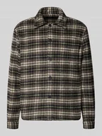 Kurtki męskie - Kurtka koszulowa o kroju regular fit z kołnierzykiem typu kent - miniaturka - grafika 1