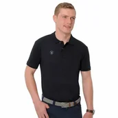 Koszulki jeździeckie - Spooks Koszulka męska LHINUS POLO SS22 - navy - miniaturka - grafika 1