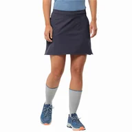 Spodenki damskie - Damskie spódnico-spodenki Jack Wolfskin HIKING ALPINE SKORT W graphite - 34 - miniaturka - grafika 1