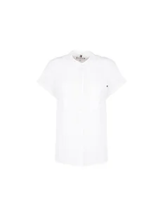 Tommy Hilfiger Koszula WW0WW44715 Biały Regular Fit - Koszule damskie - miniaturka - grafika 1