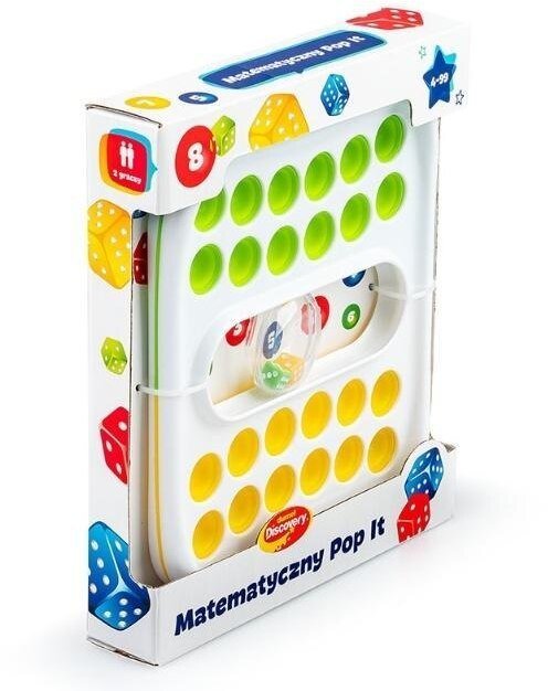 Dumel Pop It matematyczny żółto-zielony EDUKAMP 5905692308807