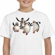Moda i Uroda OUTLET - 3261 KOSZULKA PINGWINY Z MADAGASKARU JULIAN 104 - miniaturka - grafika 1