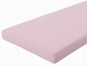 Prześcieradła dla dzieci - Prześcieradło Bawełniane Do Łóżeczka 120X60 - Różowy - miniaturka - grafika 1