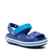 Sandały damskie - Crocs Sandały Crocband Sandal Kids 12856 Cerulean Blue/Ocean - miniaturka - grafika 1
