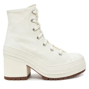 Botki Converse Chuck 70 De Luxe Heel A05348C Écru - Botki damskie - miniaturka - grafika 1