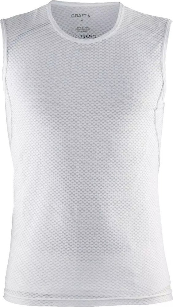 Craft Męska koszulka bez rękawów Craft COOL MESH SUPERLIGHT SL M biały rozmiar L