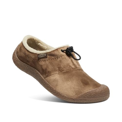 KEEN Kapcie damskie Howser 3 Slide, Ciemna Ziemia Welur, 35 EU