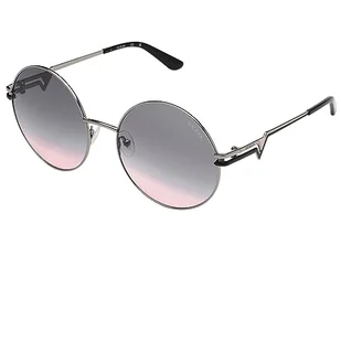 Guess Damskie okulary przeciwsłoneczne GU7734, Shiny Light niklowane, 60 - Okulary przeciwsłoneczne - miniaturka - grafika 1