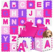 Maty piankowe - MATA PIANKOWA PUZZLE 86 ELEMENTÓW DLA DZIECI EDUKACYJNA LITERKI KIDIZ - miniaturka - grafika 1