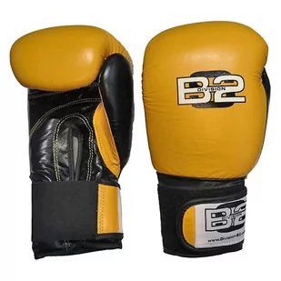 Rękawice bokserskie Division B-2 żółto-czarne DIV-SG01  10 oz - Rękawice bokserskie - miniaturka - grafika 1