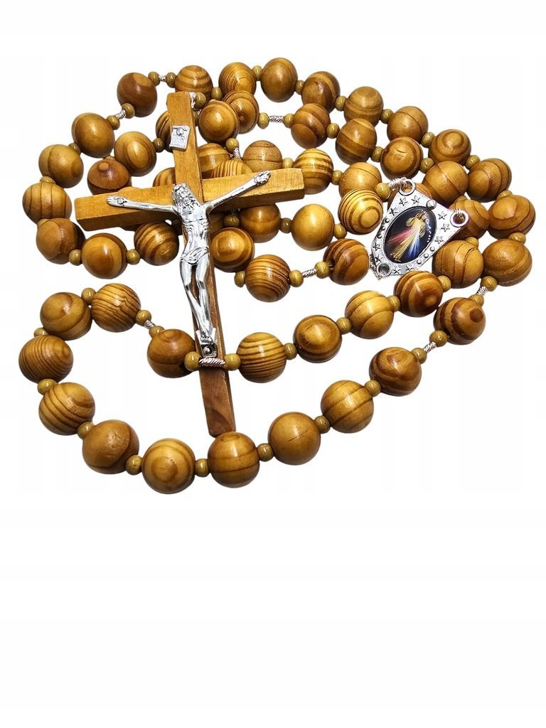 Różaniec drewniany Duży R 2422
