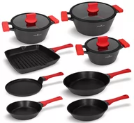 Zestawy garnków i patelni - Zestaw garnków i patelni 12 el. Obsidian Zwieger - miniaturka - grafika 1