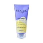 Maski do włosów - INEBRYA BLONDESSE NO YELLOW Maska do włosów blond, rozjaśnianych i siwych 100ml - miniaturka - grafika 1