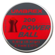 Amunicja do wiatrówek - Umarex - Śrut do wiatrówki Powerball - 4,5 mm - 200 szt - 4.1721 - miniaturka - grafika 1