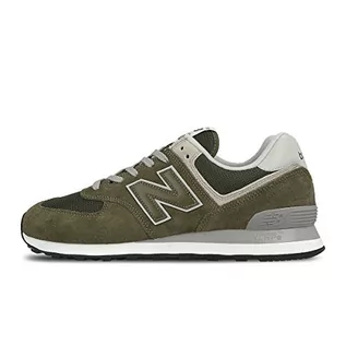 Buty sportowe męskie - New Balance ML574EGO zielony - grafika 1