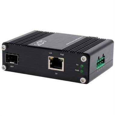 Konwerter światłowodowy Exsys EXSYS EX-60340 Konwerter mediów PoE+ 60 W, SFP 15.06.3519