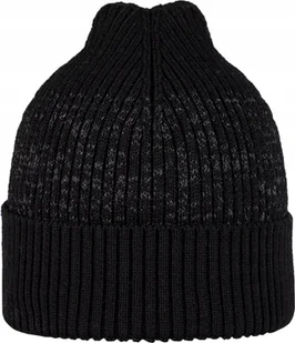 Buff Buff Merino Active Hat Beanie 1323399991000 Czarne One size - Czapki damskie - miniaturka - grafika 1