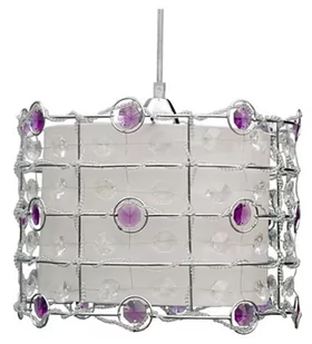 Candellux SENECA Lampa sufitowa wisząca Fioletowy 31-02976 - Lampy sufitowe - miniaturka - grafika 1