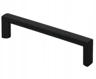 Meble modułowe i akcesoria - Uchwyt do mebli do szafek czarny mat kwadratowy 10,3 cm - miniaturka - grafika 1