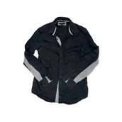 Koszule damskie - Koszula damska długi rękaw czarna GUESS S - miniaturka - grafika 1