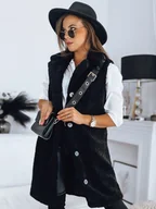 Kamizelki damskie - Kamizelka damska BALLA czarna Dstreet TY3199-XL - miniaturka - grafika 1