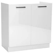 Szafki kuchenne - Biała Szafka Kuchenna Pod Zlewozmywak D8-E21 - miniaturka - grafika 1