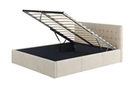 Łóżka - Nowoczesne łóżko do sypialni z pojemnikiem VERO 160X200 / kolory do wyboru - miniaturka - grafika 1