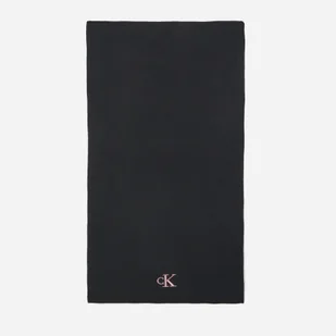Szalik damski Calvin Klein K60K612659 Czarny/Różowy (8720639562015) - Apaszki i szaliki damskie - miniaturka - grafika 1