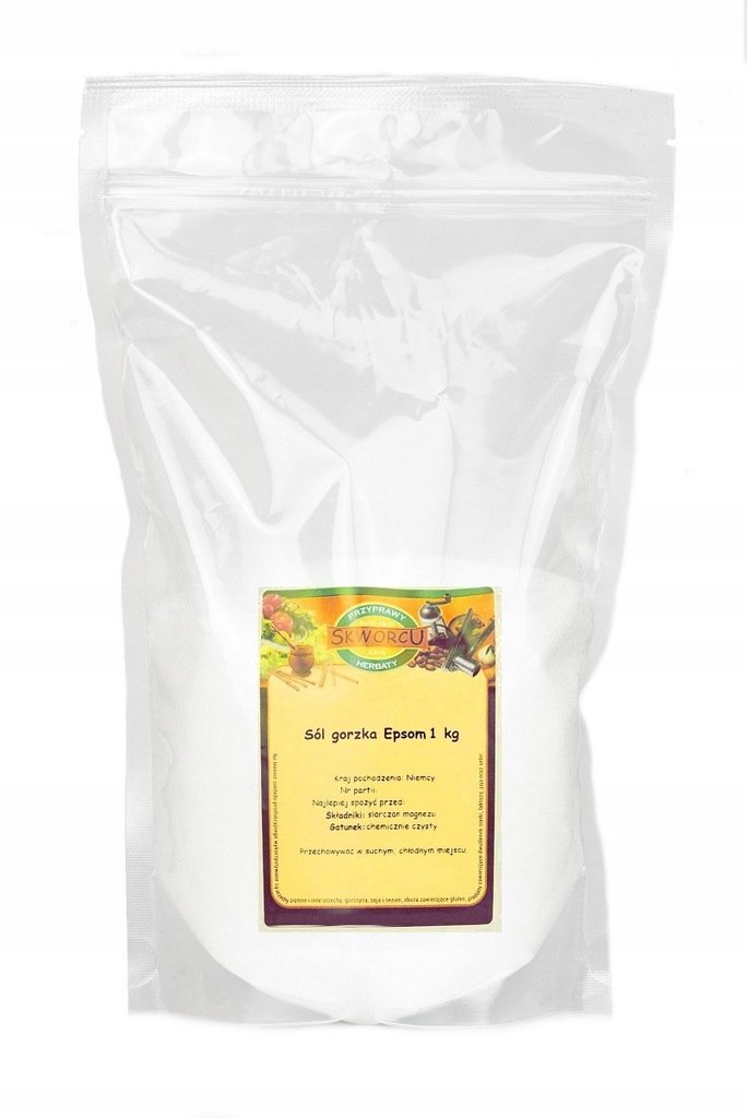 SÓL gorzka EPSOM 1kg siarczan magnezu Niemcy