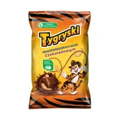 Przekąski dla dzieci - TBM SNACKS Chrupki kukurydziane Tygryski o smaku czekoladowym 70 g - miniaturka - grafika 1