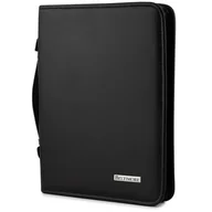 Teczki i aktówki - Czarny Beltimore luksusowy męski biwuar aktówka teczka organizer dla handlowca I57 czarny - miniaturka - grafika 1