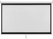 Ekrany projekcyjne - Ekran do projektora Spacetronik Ekran projekcyjny zwijany ręcznie 100" 16:9 - miniaturka - grafika 1