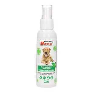 Certech Super Beno Płyn Do Zębów I Jamy Ustnej Dla Zwierząt 125 ml - Higiena jamy ustnej zwierząt - miniaturka - grafika 1