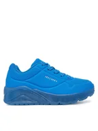Buty dla chłopców - Skechers Sneakersy Uno Ice- 405770L/BLU Niebieski - miniaturka - grafika 1