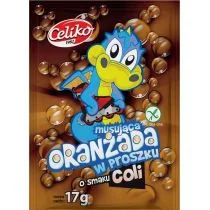 CELIKO Oranżada o smaku coli 17g 5900038002548 - Soki i napoje niegazowane - miniaturka - grafika 2