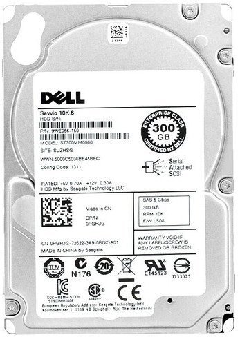 DELL 0MTV7G-RFB dysk twardy 300 GB 10000 RPM 2.5
