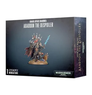 Games Workshop Chaos S/marines Abaddon The Despoiler (2019) (43-60) 99120102101 - Akcesoria do gier planszowych - miniaturka - grafika 1