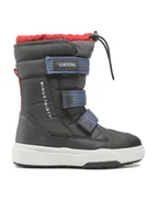 Buty dla chłopców - Geox Śniegowce J Bunshee Pg B Abx B J26D8B 0FUME C0735 S Granatowy - miniaturka - grafika 1